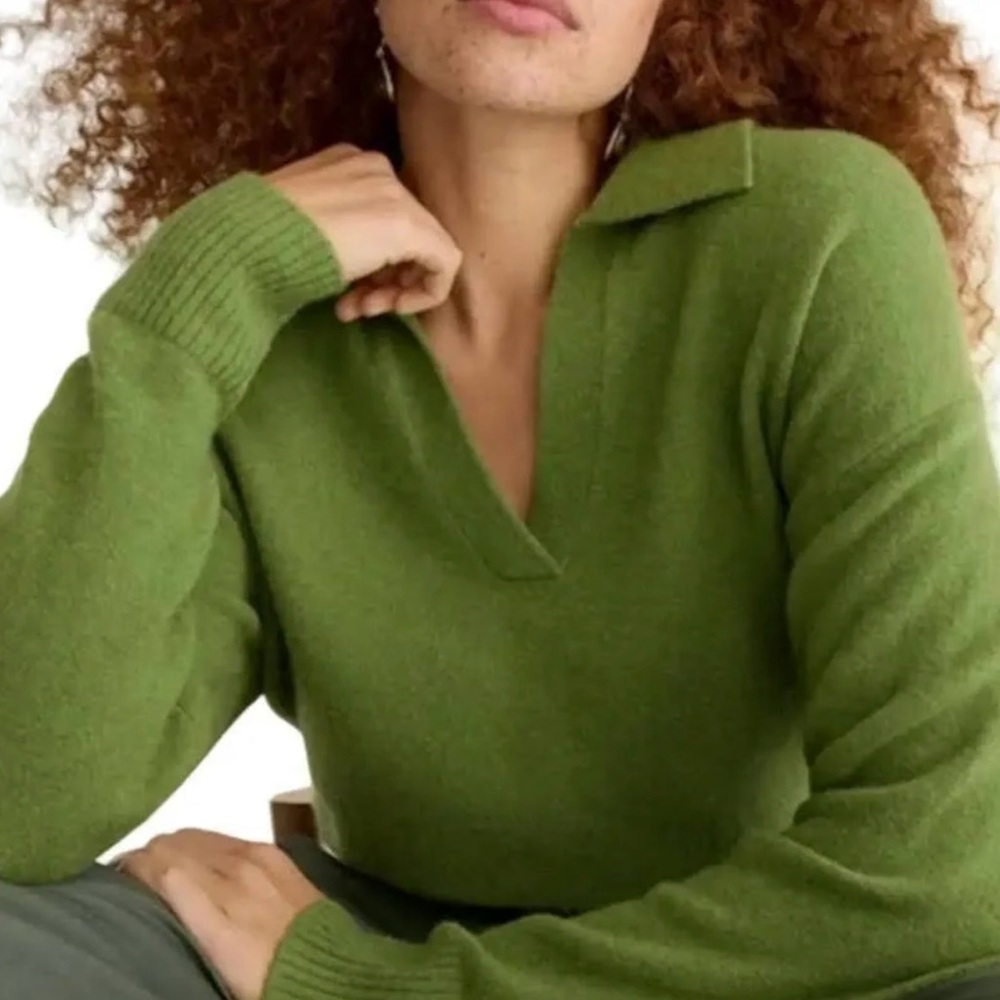 J Crew Polo Sweater